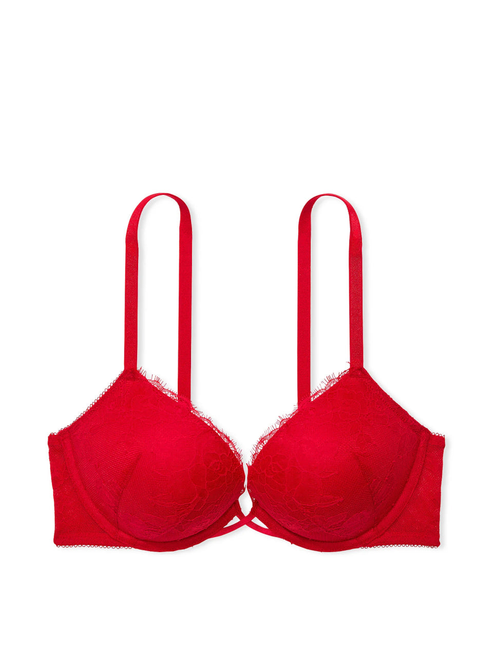 Bombshell Add-2-Cups Rose Lace Push-Up Bra